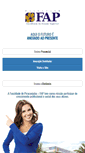 Mobile Screenshot of faculdadefap.com